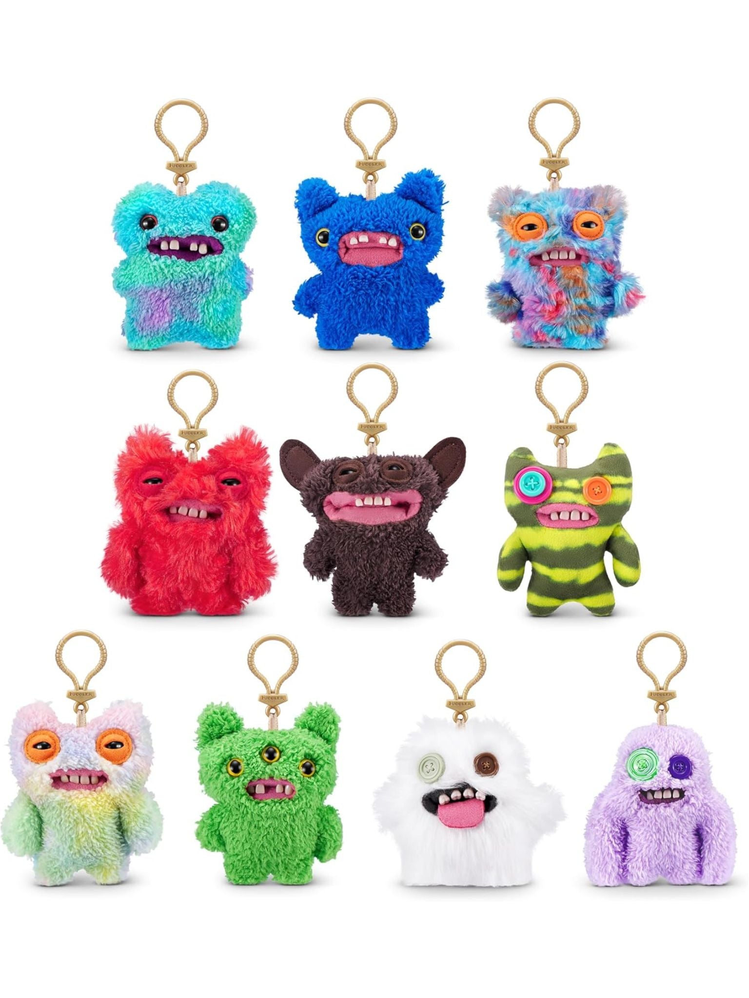 Fuggler Keyrings 5" Series 3 Plush Hang Tag - ActionCity