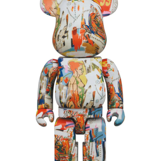 Bearbrick Andy Warhol X Jean-michel Basquiat #4 400%