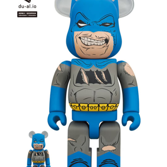 Bearbrick BATMAN (TDKR:The Dark Knight Triumphant) 100% & 400%