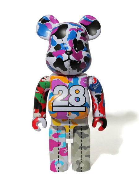 Bearbrick Bape(R) Camo 28th Anniversary Multi 400% #2 – ActionCity
