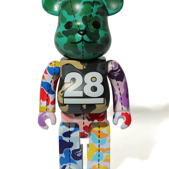 Bearbrick Bape(R) Camo 28th Anniversary Multi 400% #4