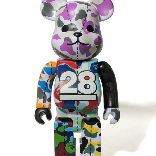 Bearbrick Bape(R) Camo 28th Anniversary Multi 400% #1