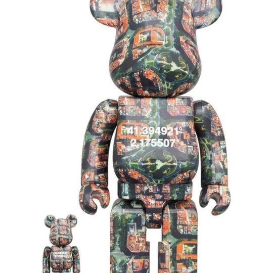 Bearbrick Benjamin Grant「OVERVIEW」BARCELONA 100% & 400%