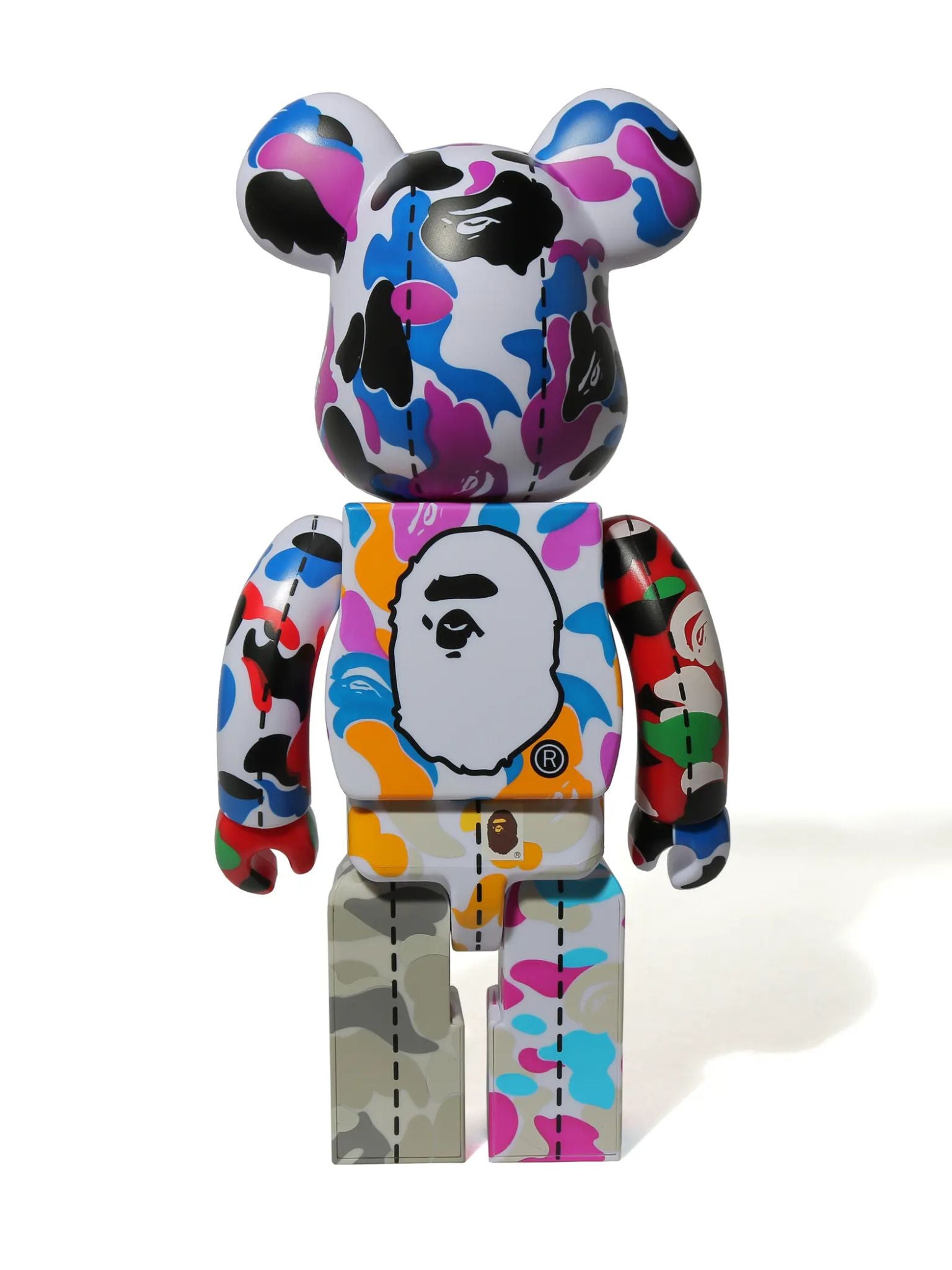 Bearbrick Bape(R) Camo 28th Anniversary Multi 400% #2
