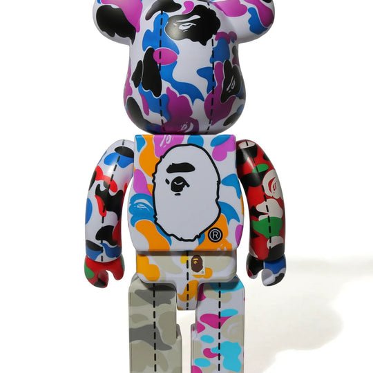 Bearbrick Bape(R) Camo 28th Anniversary Multi 400% #2