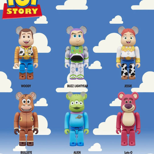 Bearbrick Chase Disney Toy Story 100%