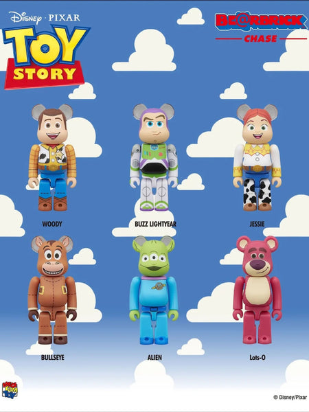 Bearbrick Chase Disney Toy Story 100% – ActionCity