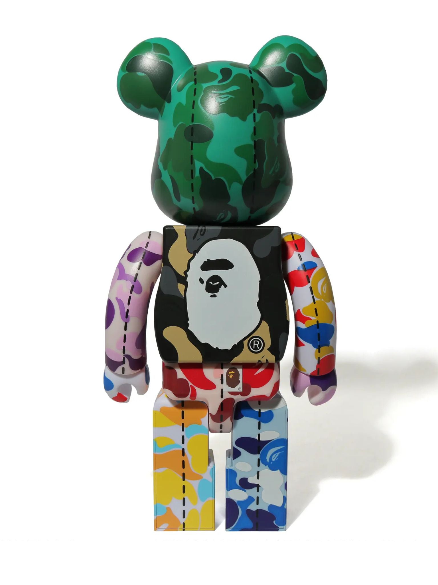 Bearbrick Bape(R) Camo 28th Anniversary Multi 400% #4