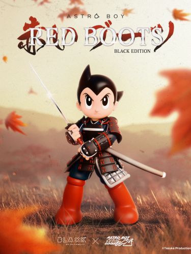AstroBoy Red Boots Samurai (Black Edition)