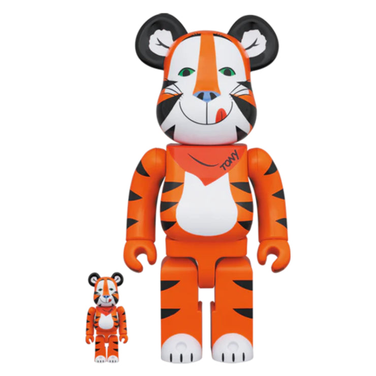 BE@RBRICK Tony The Tiger Vintage Ver. 100% & 400%