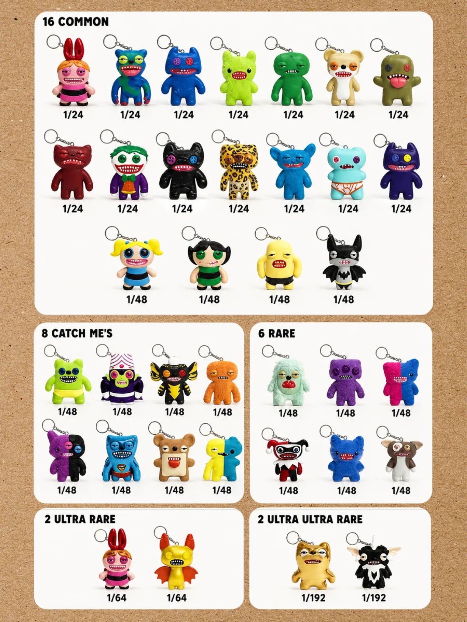 Fuggler Plush Keychain Blind Box Series 4