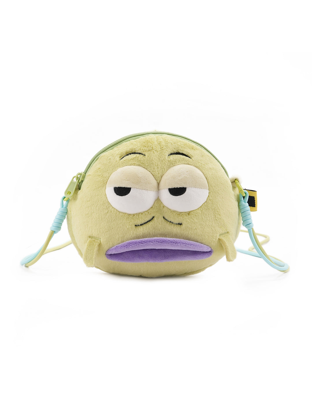 SpongeBob SquarePants Plush Series – “Savage Peace Sign” Incidental Fish Big-Head Crossbody Bag