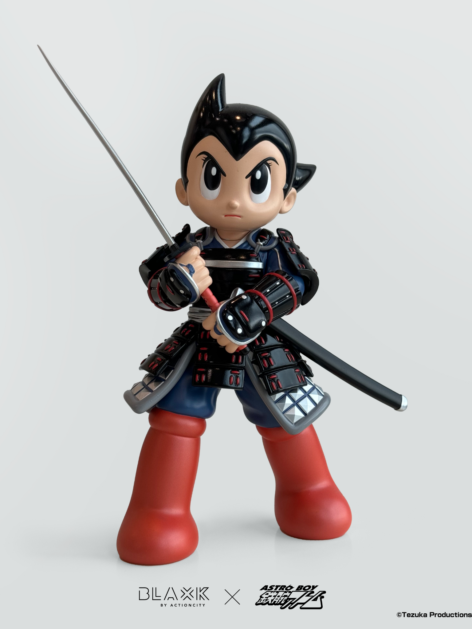 AstroBoy Red Boots Samurai (Black Edition)