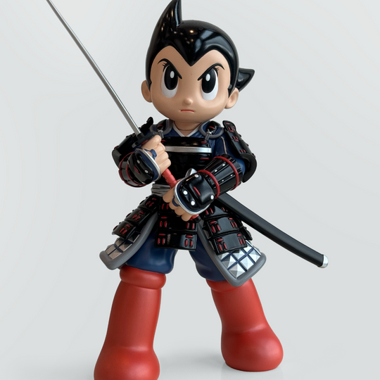 AstroBoy Red Boots Samurai (Black Edition)