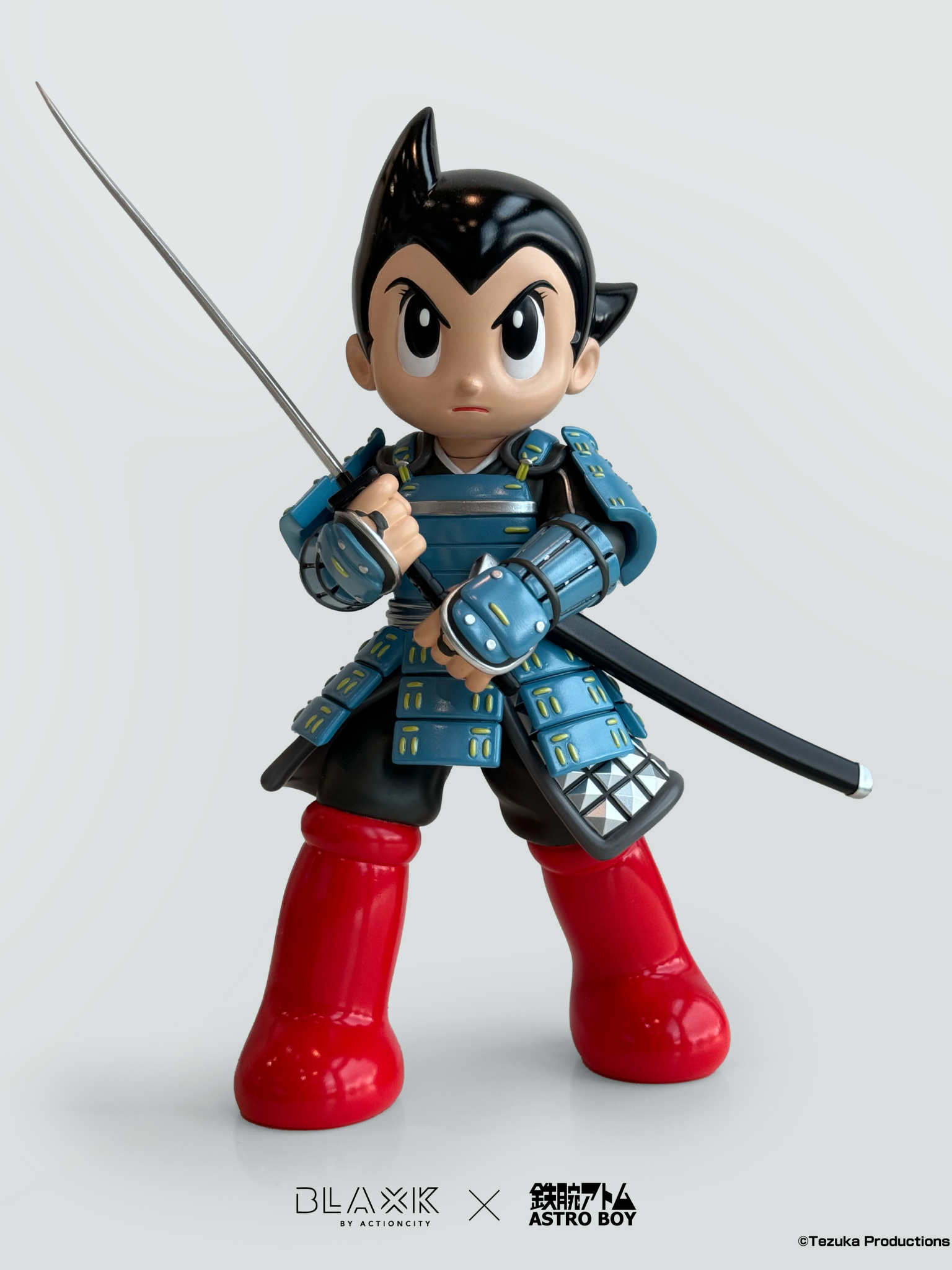 AstroBoy Red Boots Samurai (Blue Edition)