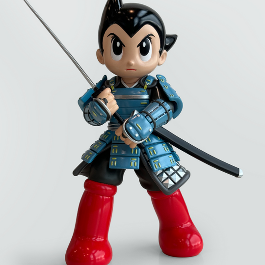 AstroBoy Red Boots Samurai (Blue Edition)