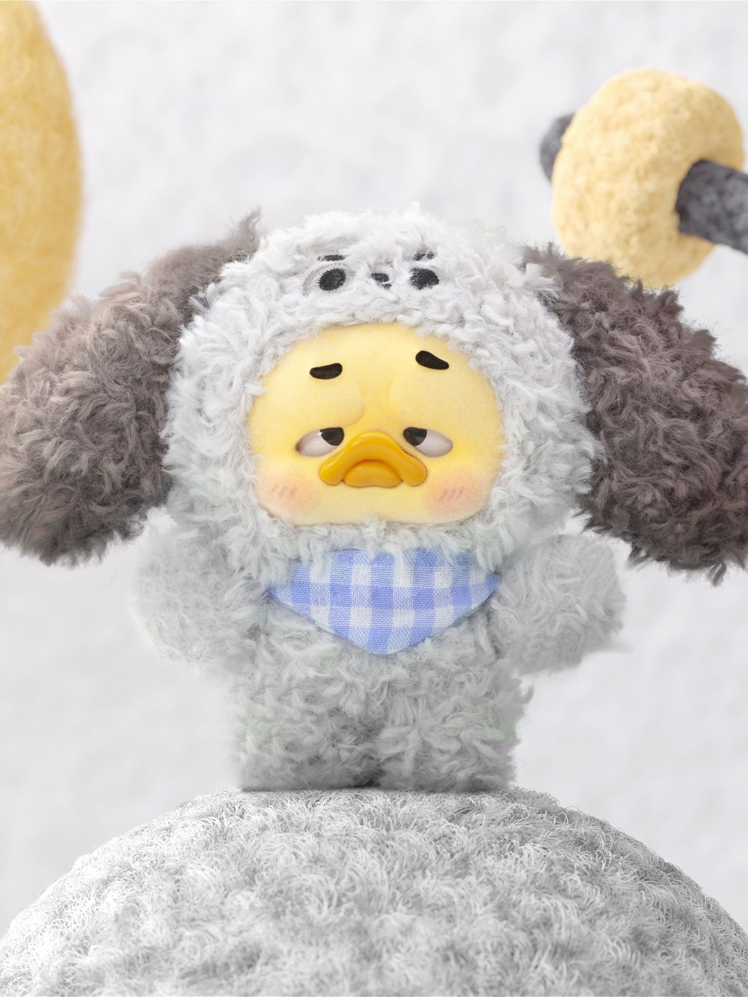 Mini Upsetduck-Wish List Duck Plush Keychain Blind Box - ActionCity