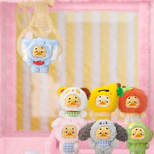 Mini Upsetduck-Wish List Duck Plush Keychain Blind Box