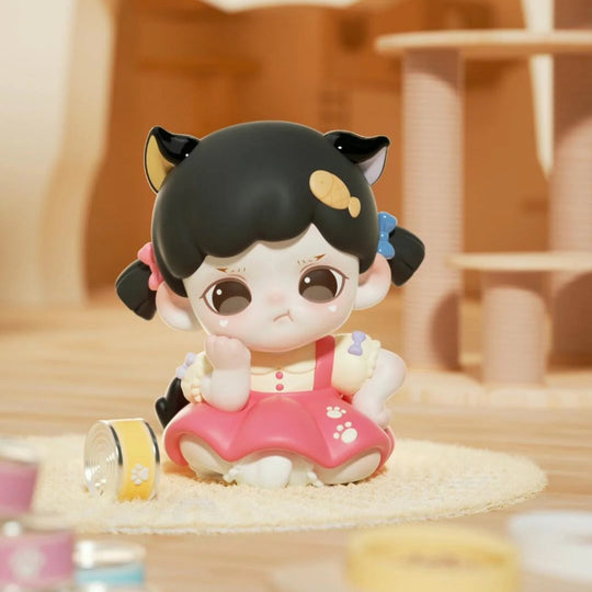 Zoraa Meow Cat Face Mini Series Figures