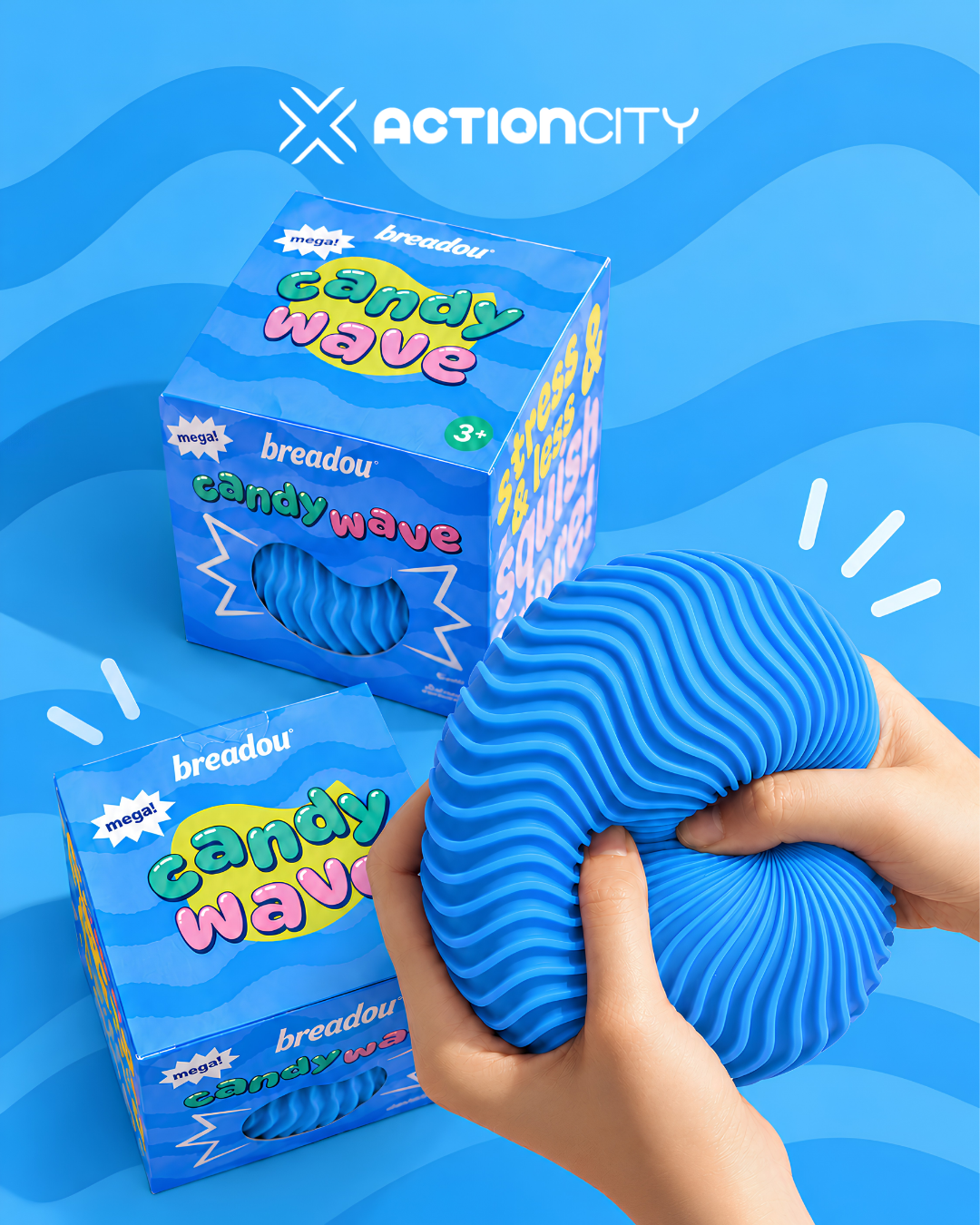Breadou™ Mega Candy Wave - Blue