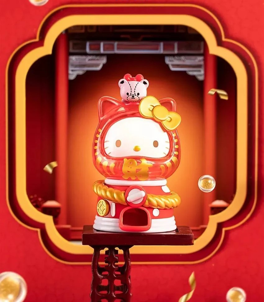 Sanrio Characters Wonderful Dharma Gacha Machine Series