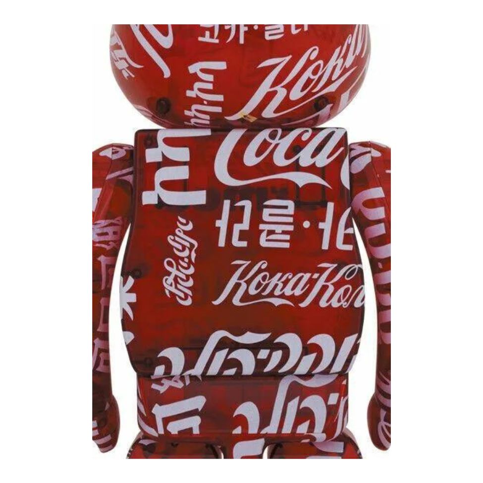 BE@RBRICK Atmos x Coca-Cola Clear Red 1000%(ASK) – ActionCity