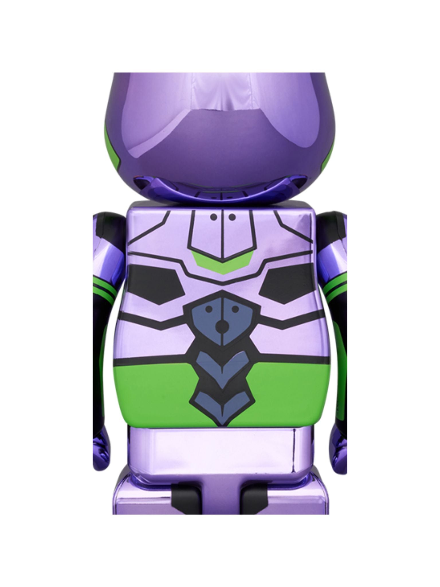 [Pre-Order] BE@RBRICK Evangelion Unit-01 (New Paint Chrome Ver.) 400%