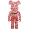 BE@RBRICK Atmos × Coca-Cola Clear Body 1000%