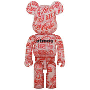 BE@RBRICK Atmos × Coca-Cola Clear Body 1000%