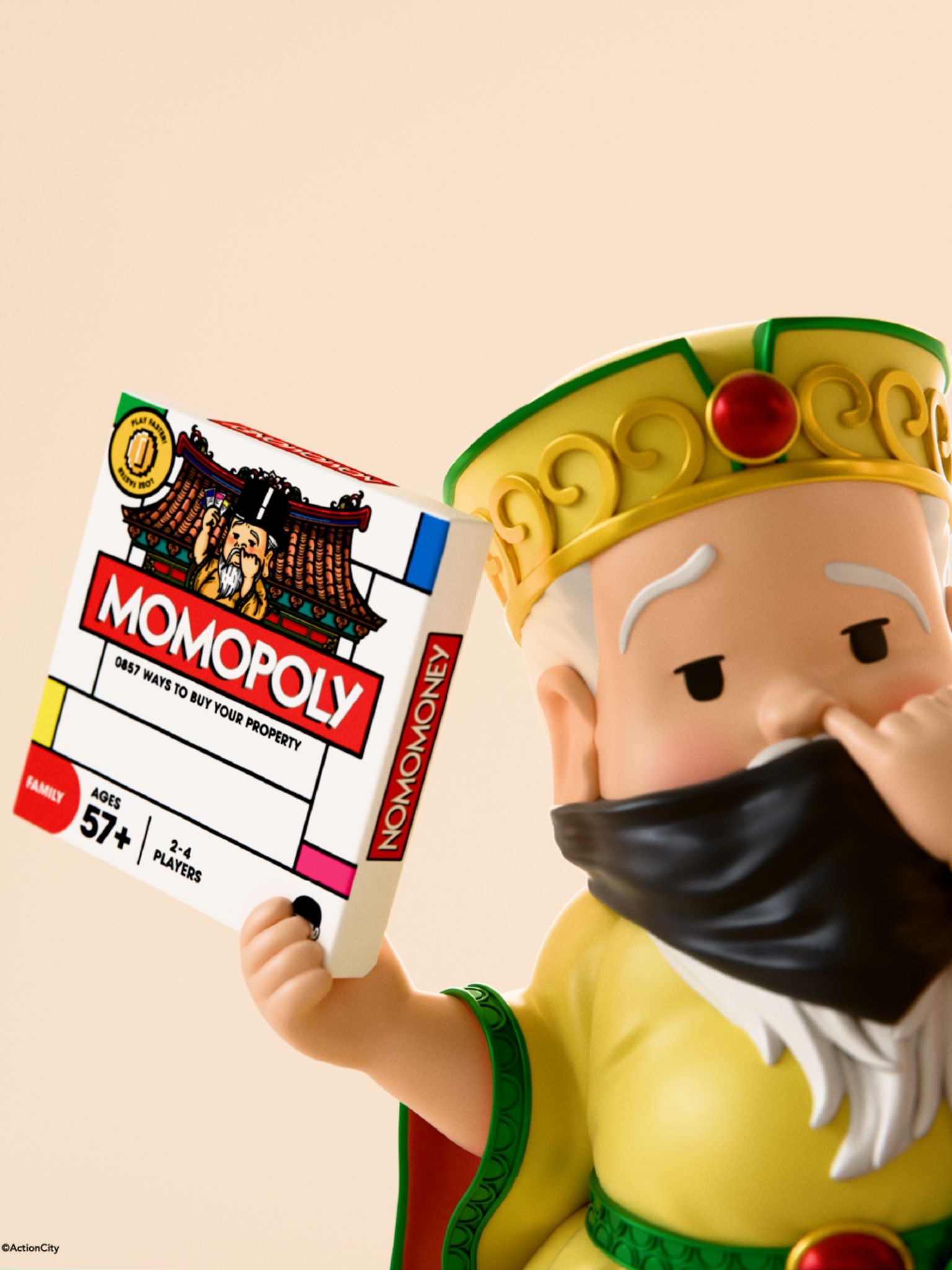 Pre-Order] Poyunwang Tu Di Gong Flower Thrower – ActionCity