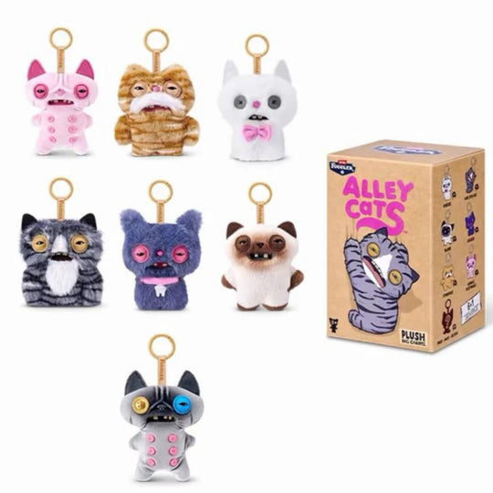 Fuggler Alley Cat Keychain Plush Blind Box