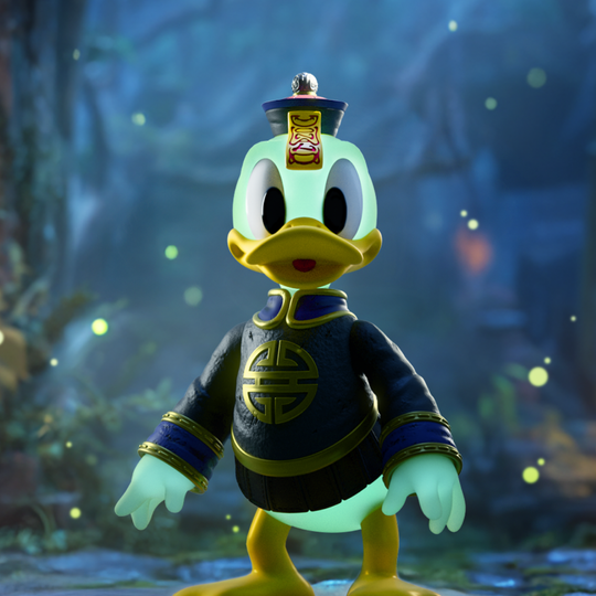 Donald Jiangshi Glow in the Dark