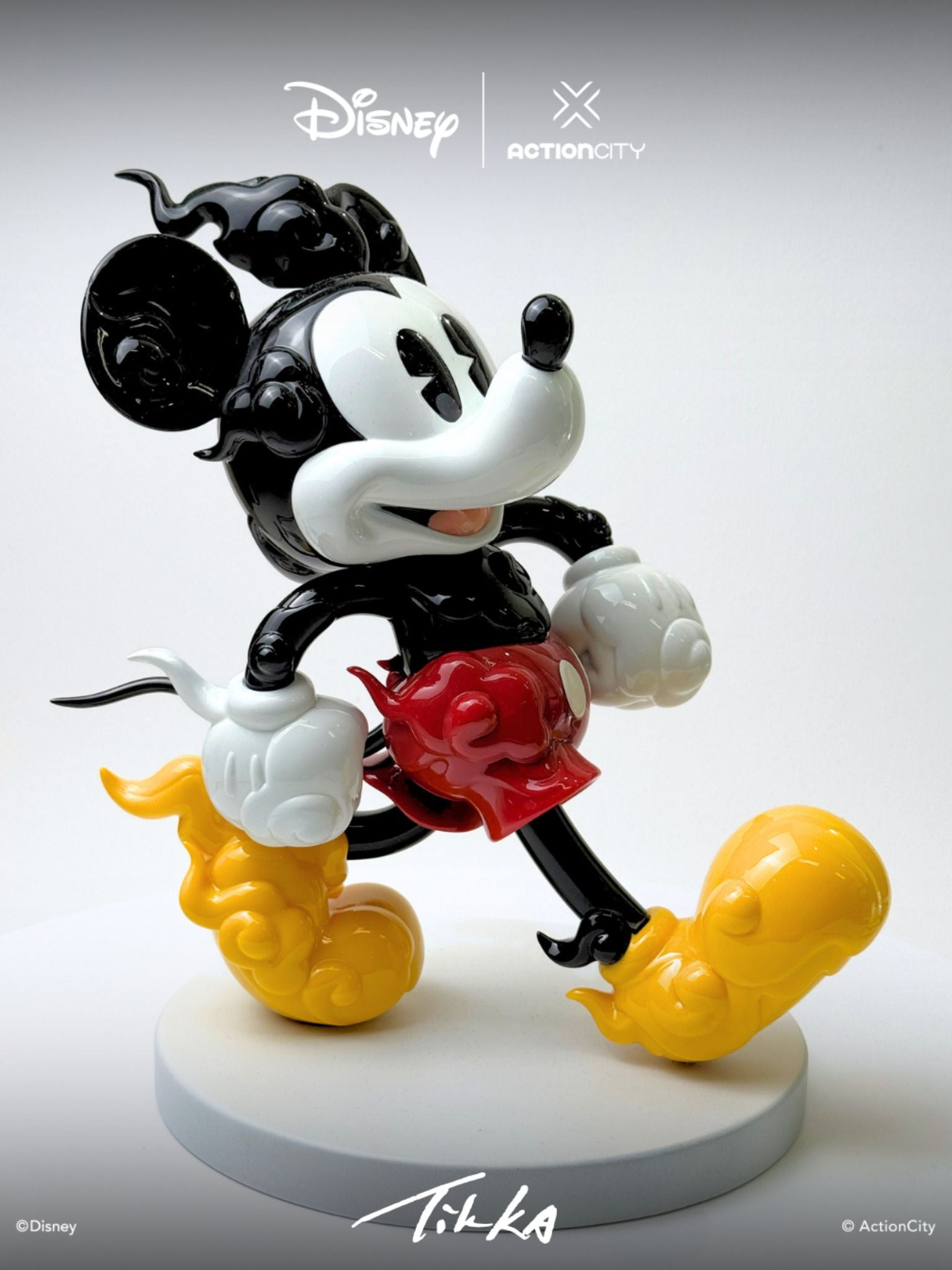 ActionCity Disney ミッキー フィギュア　海外限定品 Disney Mickey × ActionCity feat. Tikka | EastCloud Collection