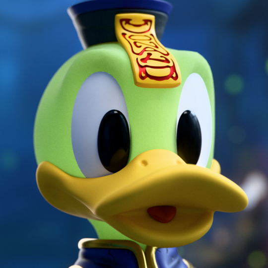 Donald Jiangshi Glow in the Dark