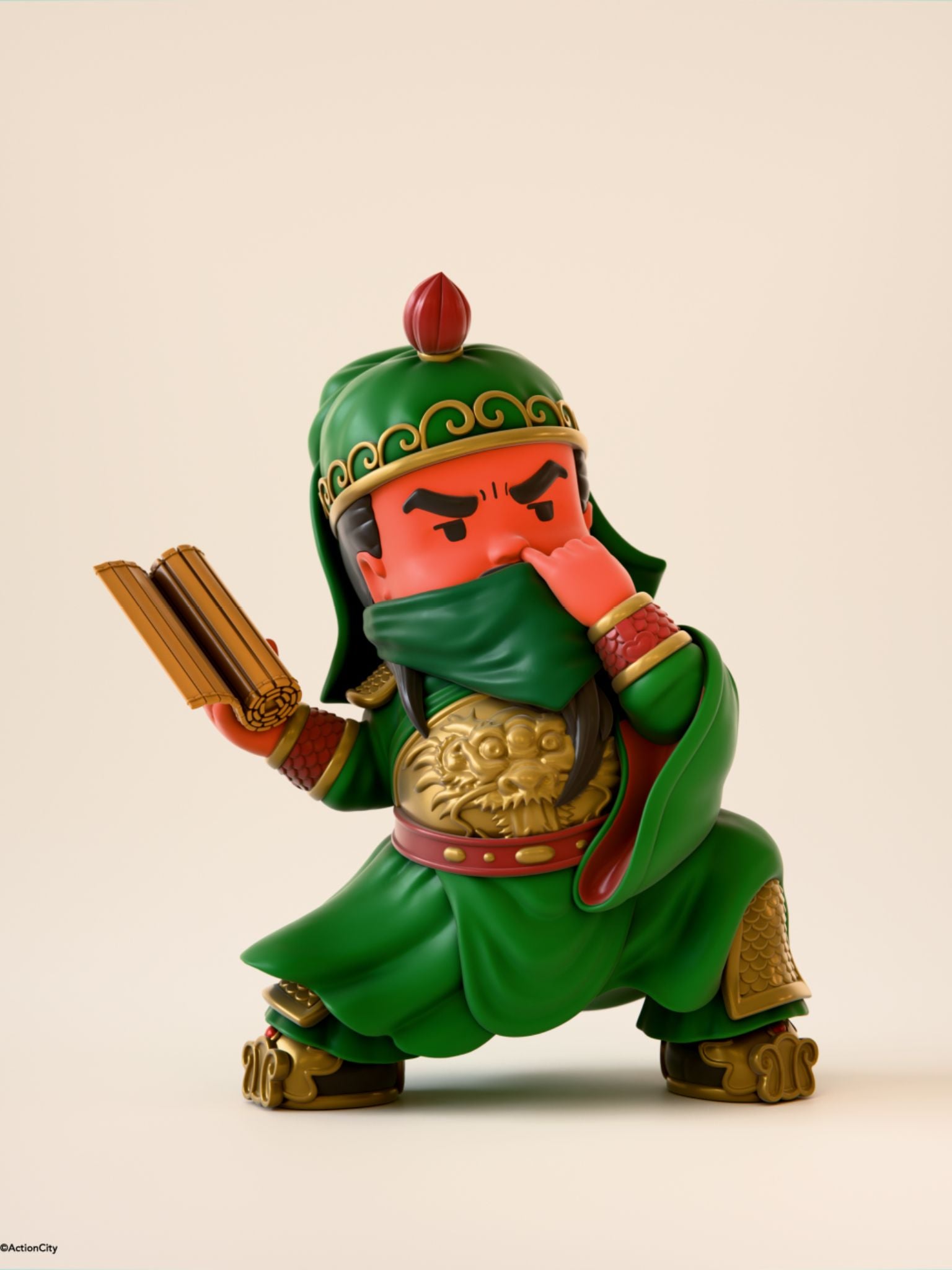 Poyunwang Guan Gong Flower Thrower