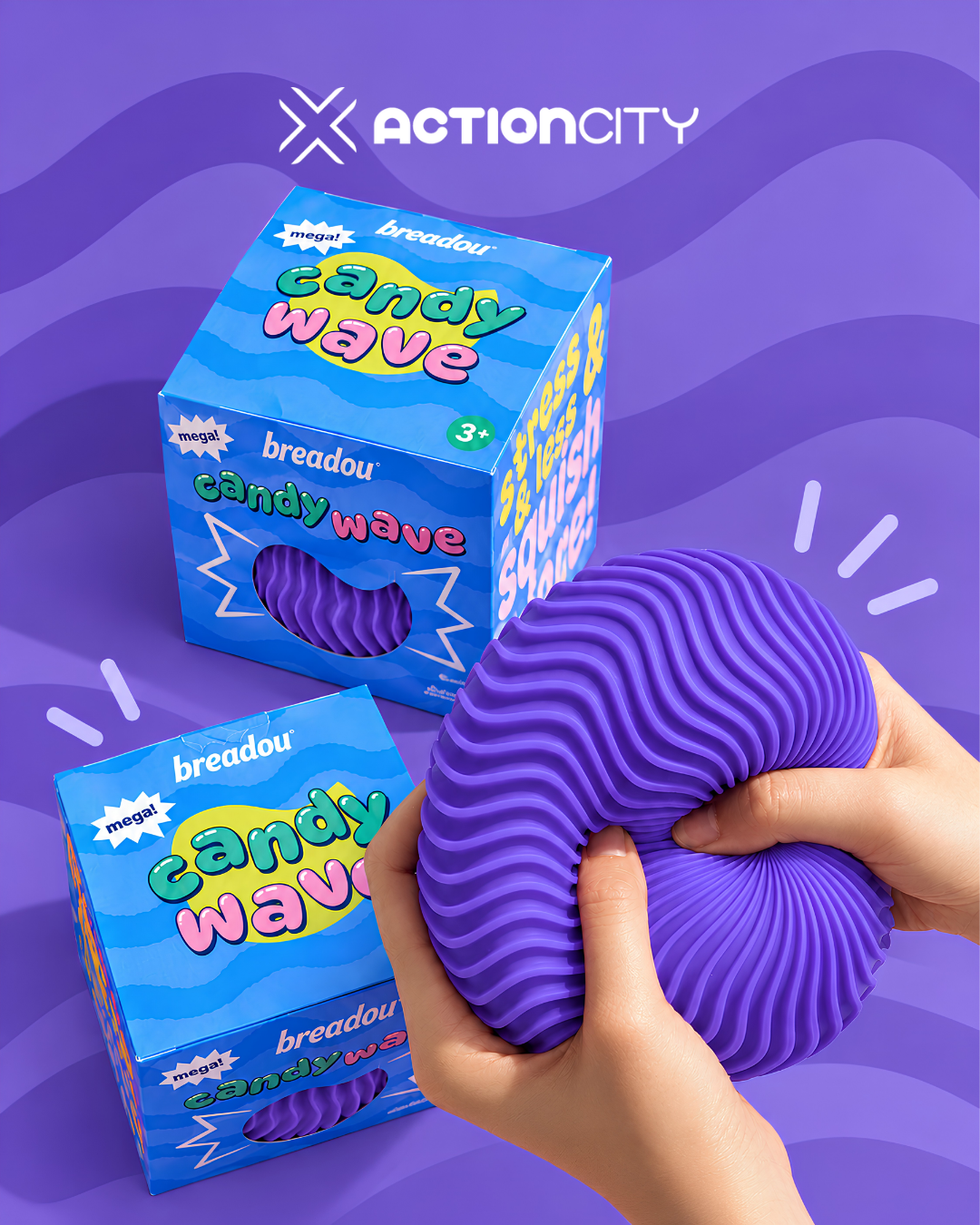 Breadou™ Mega Candy Wave - Purple
