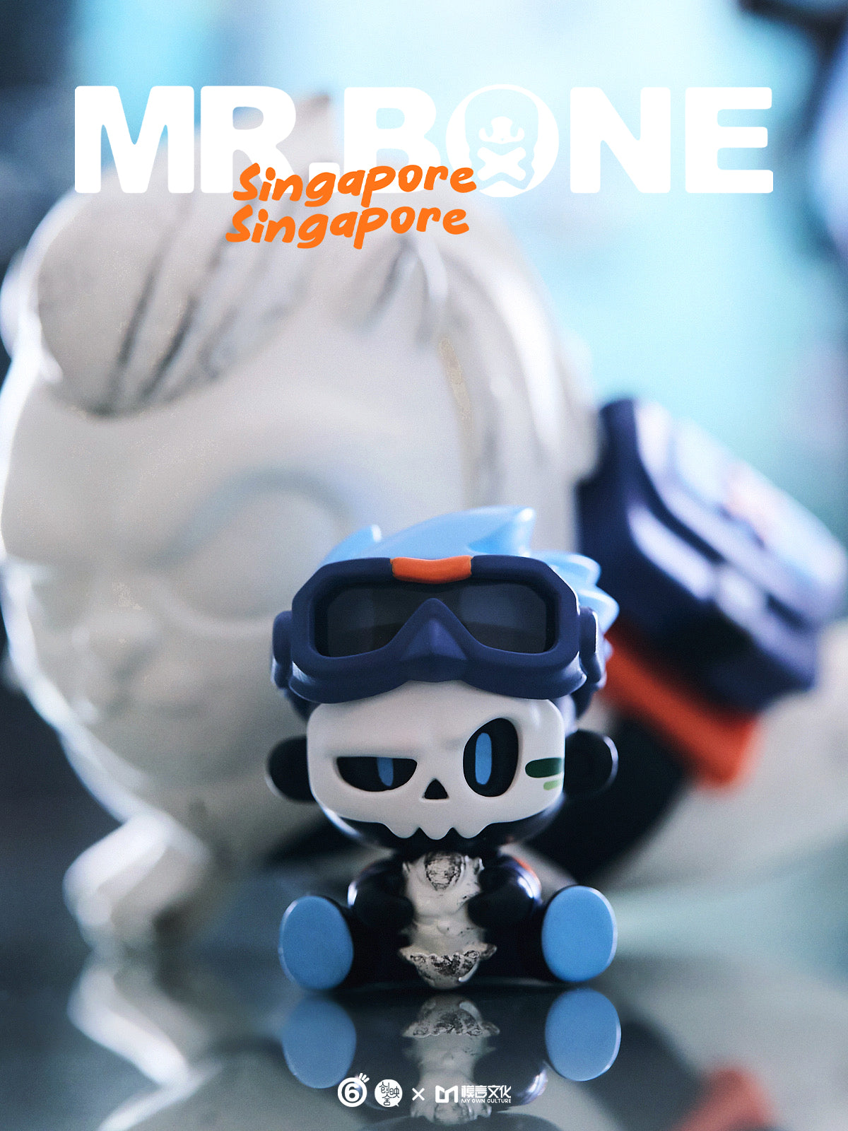 [Pre-Order] Mr.Bone SG Exclusive Merlion (Baby Bone)