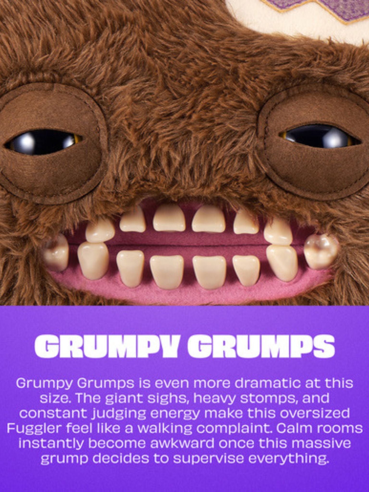 Fuggler Grumpy Grumps Dream Giant Doll Series 2