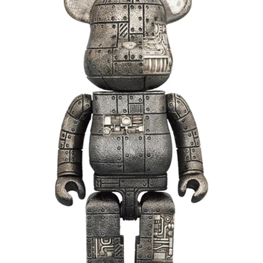BE@RBRICK Royal Selangor Steampunk Coal Black 400%