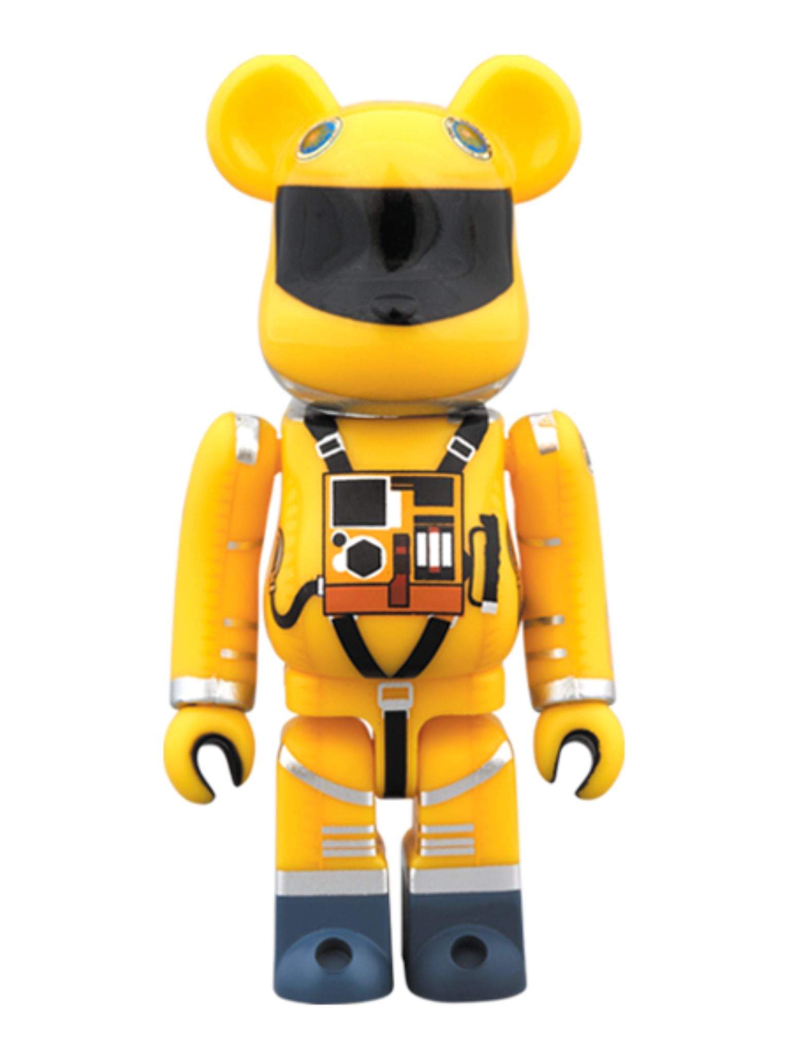 Bearbrick Space Suit Yellow 100% & 400%
