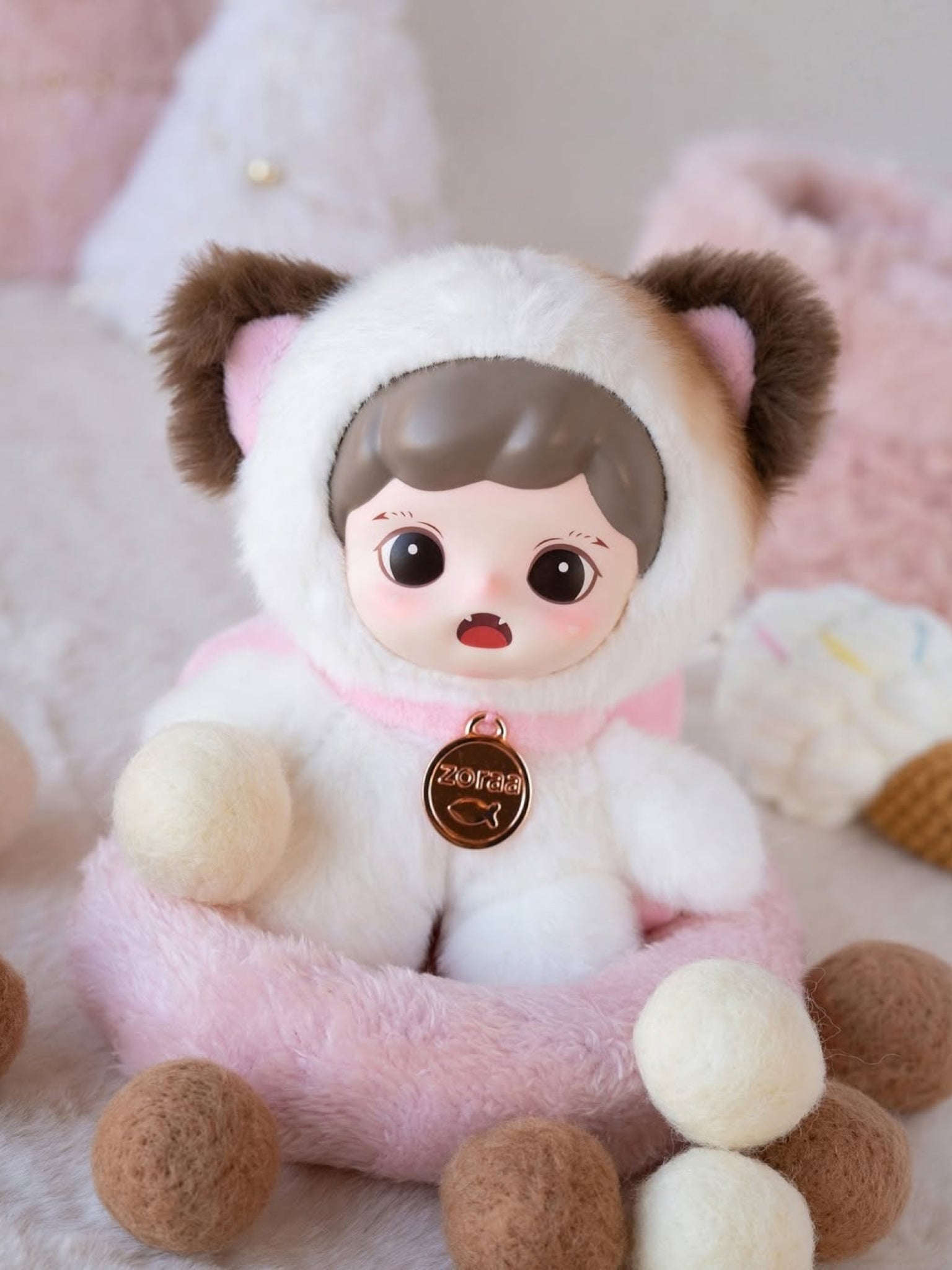 Zoraa Fluffy Cabin Series Vinyl Plush Blind Box - ActionCity