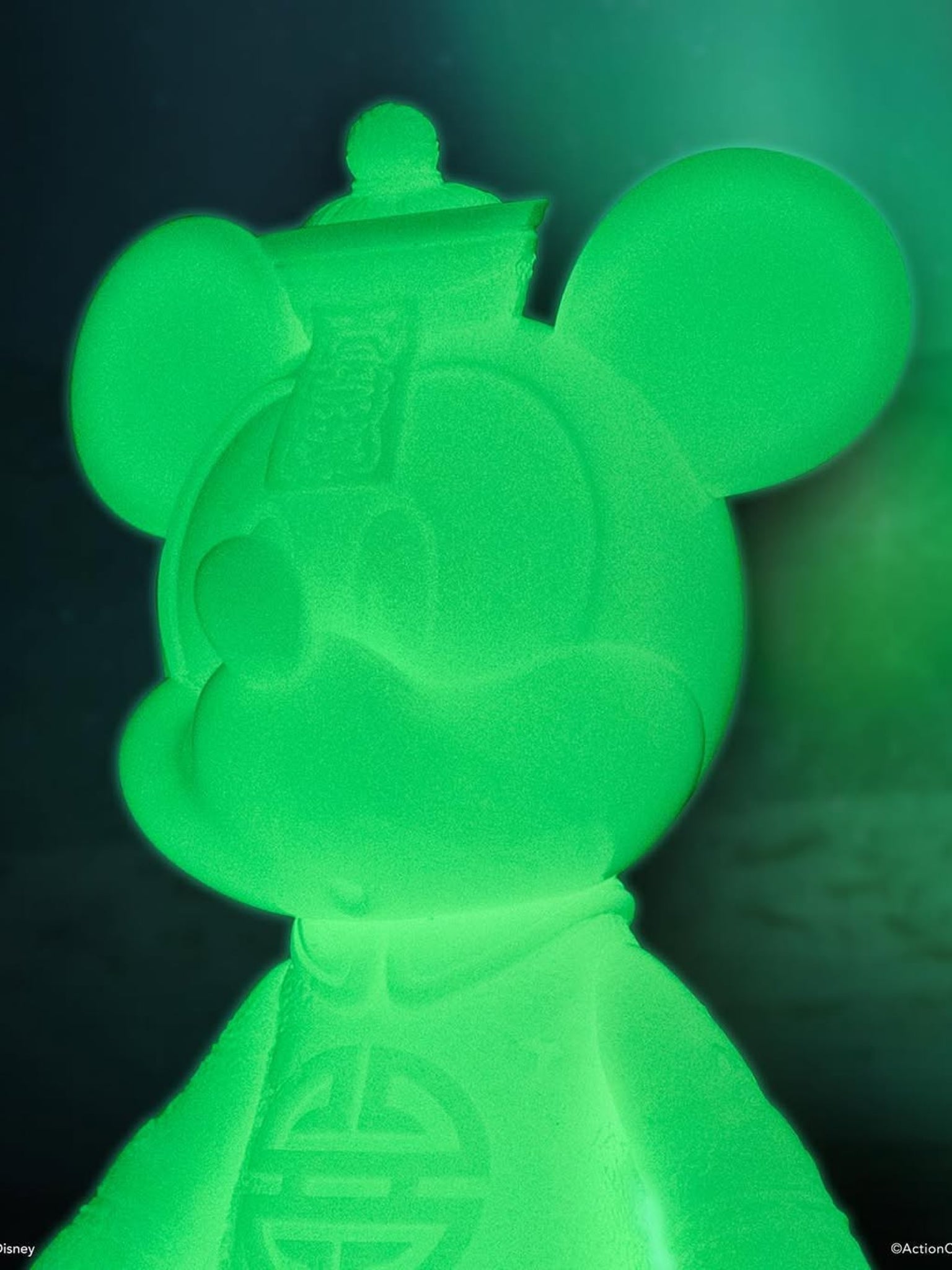 Ethereal Glow Mickey Jiangshi / GID Blank - ActionCity