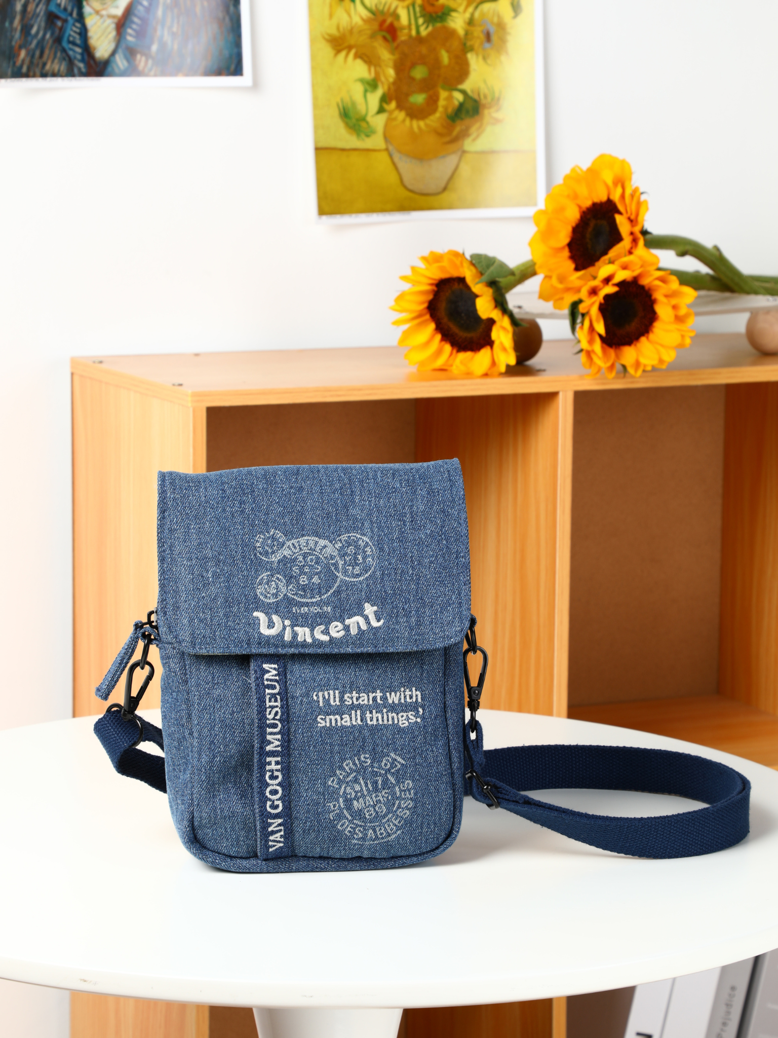 VIPO x Van Gogh Crossbody Bag-Canvas