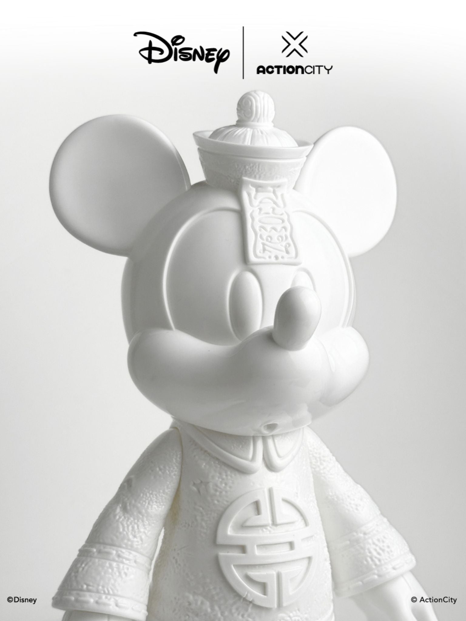 Jumbo Special Edition Mickey Jiangshi Blank (White)