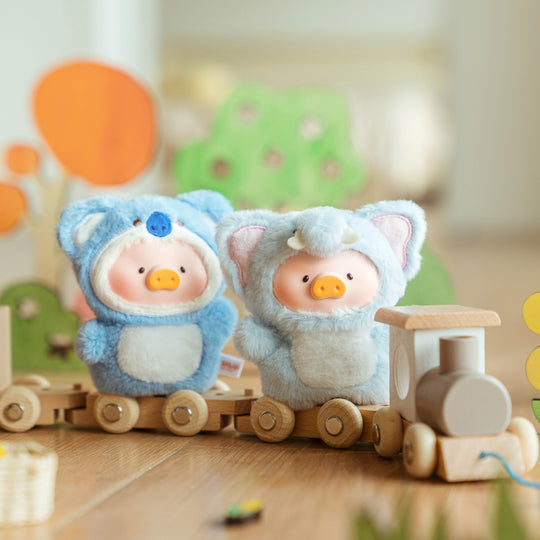 LuLu the Piggy Animal Party - Puppet Show PVC Face Plush Keychain Blind Box