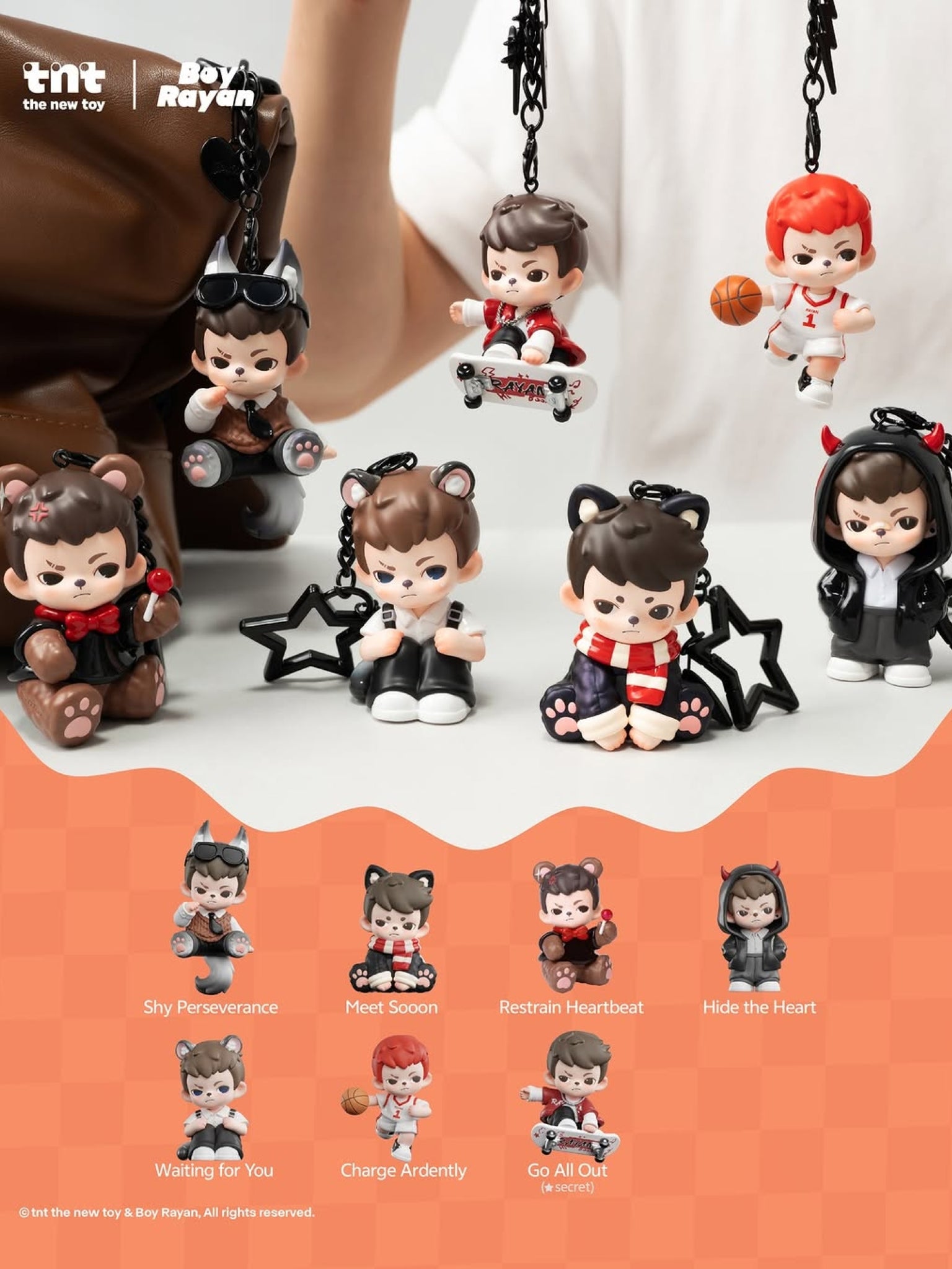 Rayan Love Series Pendant Blind Box - ActionCity