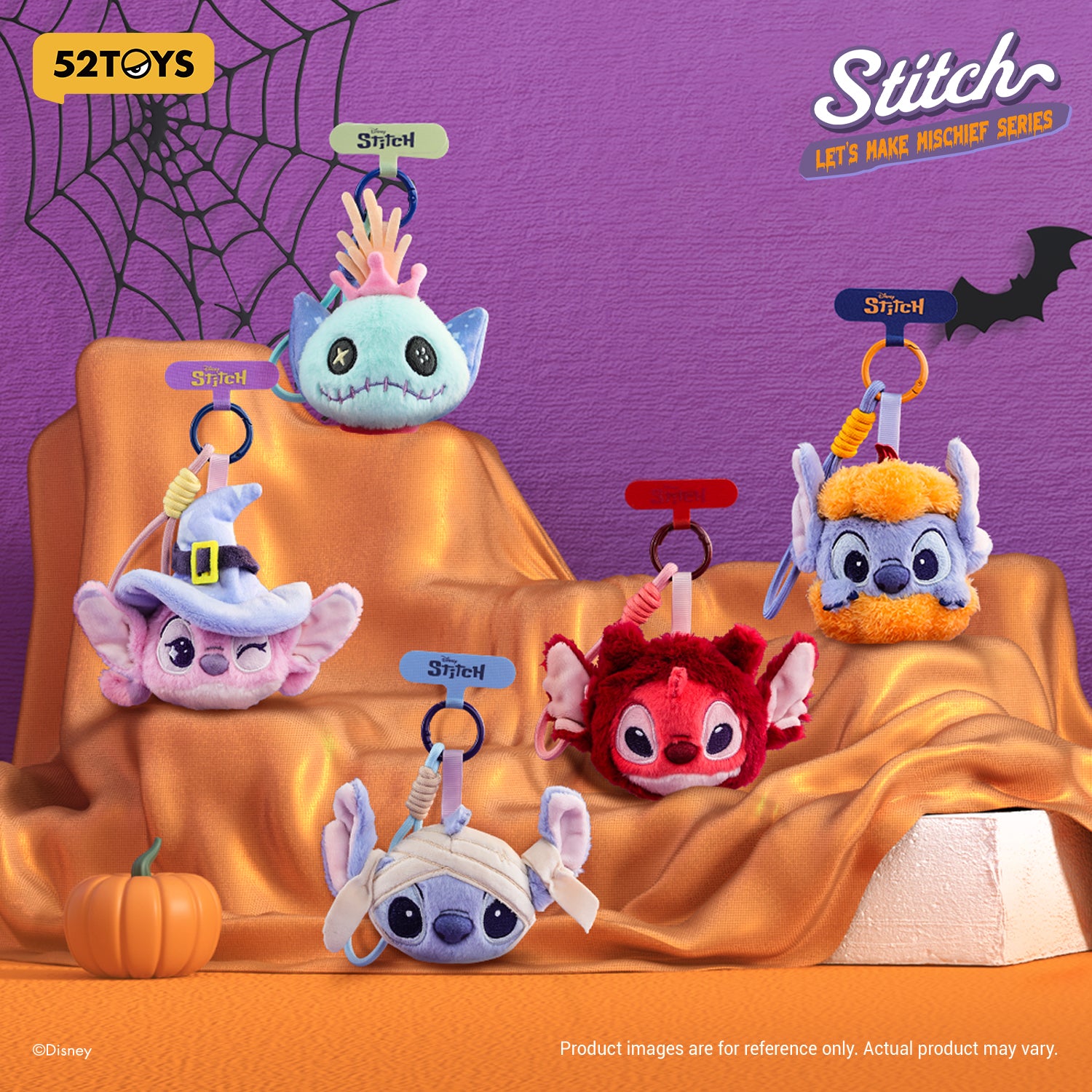 Stitch Let's Make Mischief Series – Plush Phone Strap Blind Box