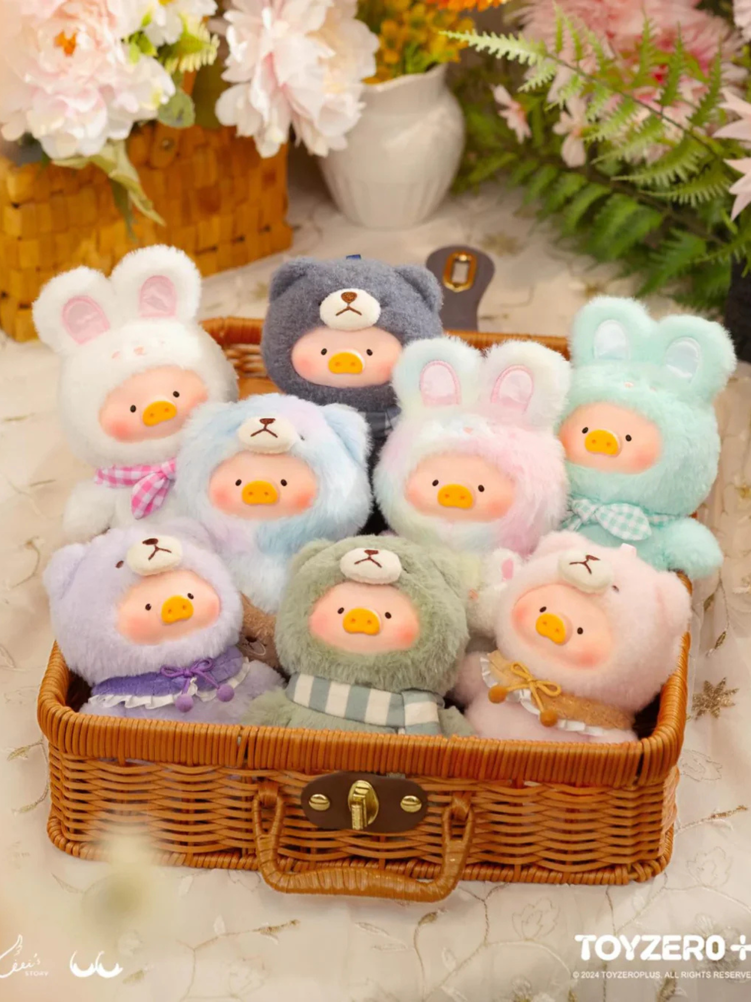 LuLu the Piggy – Joyful Time Series PVC Plush Keychain Blindbox