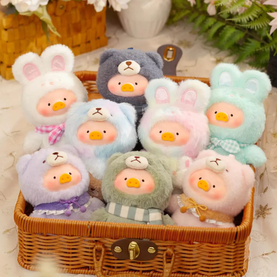 LuLu the Piggy – Joyful Time Series PVC Plush Keychain Blindbox