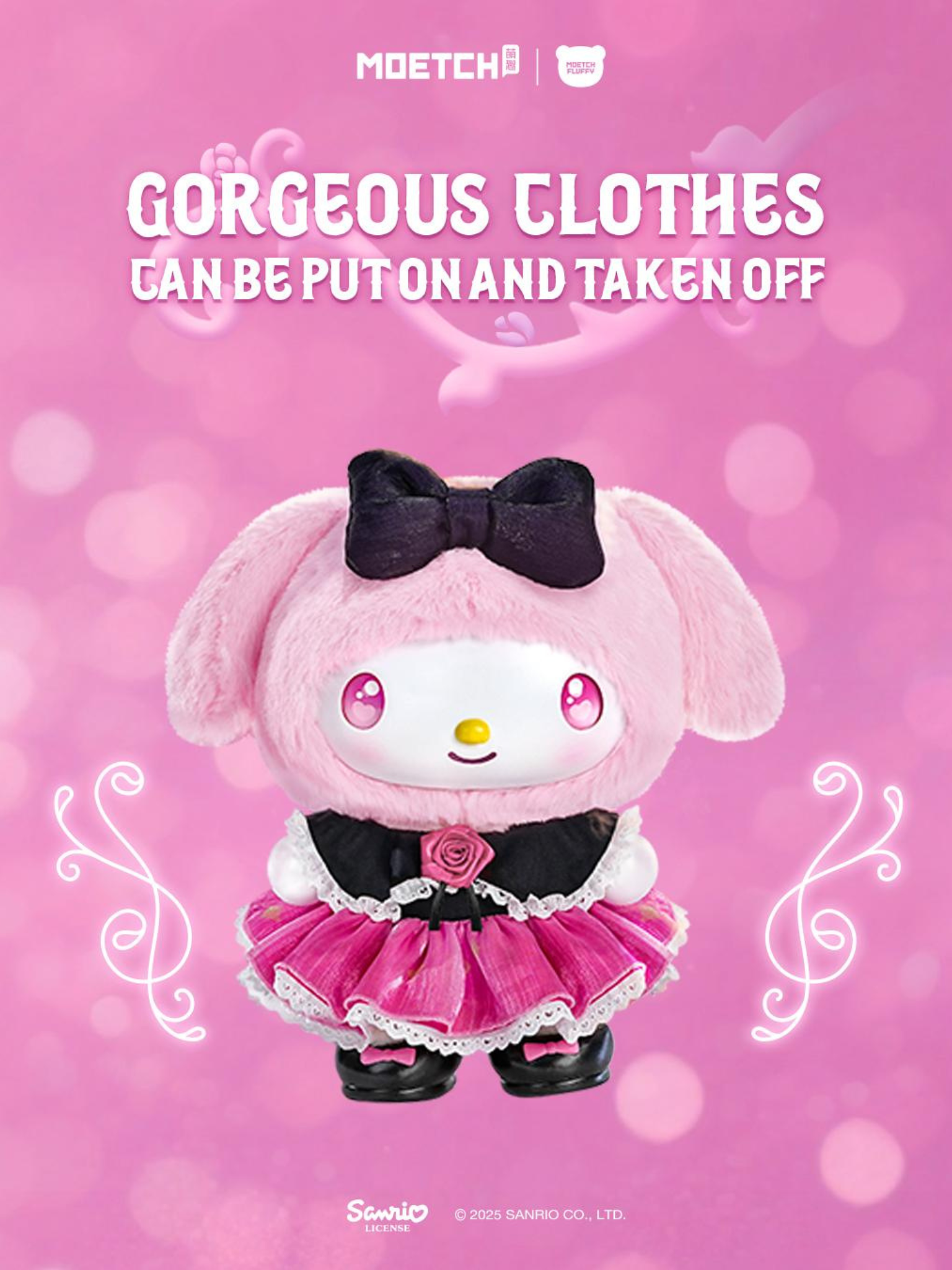 [Pre-Order] My Melody Floral Secret Realm Series Plush Relaxing Toy